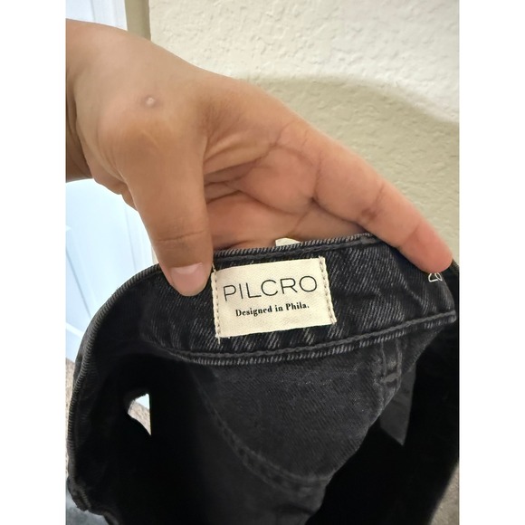 NWT Anthropologie Pilcro The Devon Rhinestone Distressed Denim Shorts Festival - Picture 7 of 9